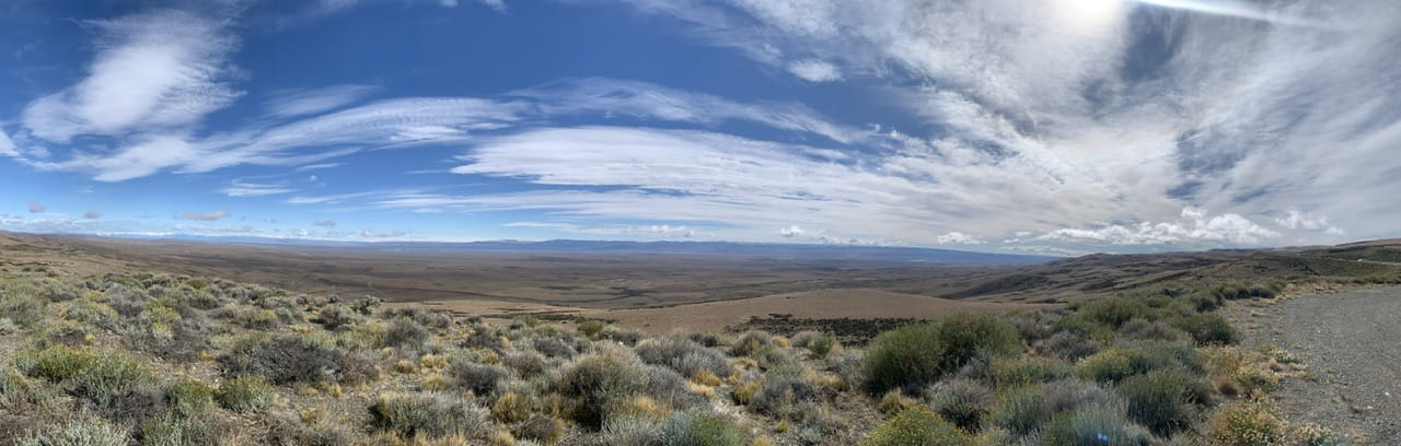 Ausblick auf die Anden