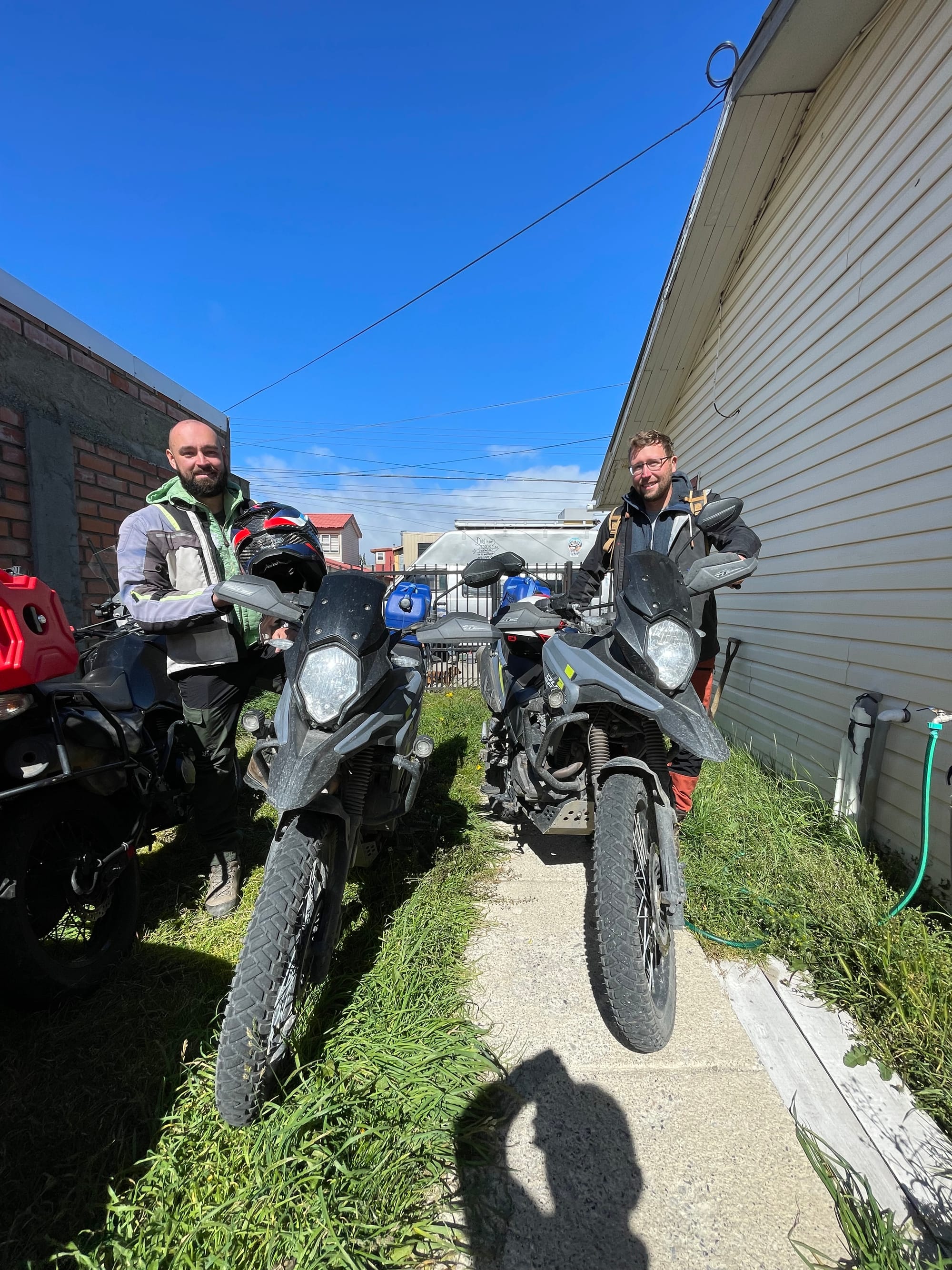 Abschiedsfoto nach 12.850km