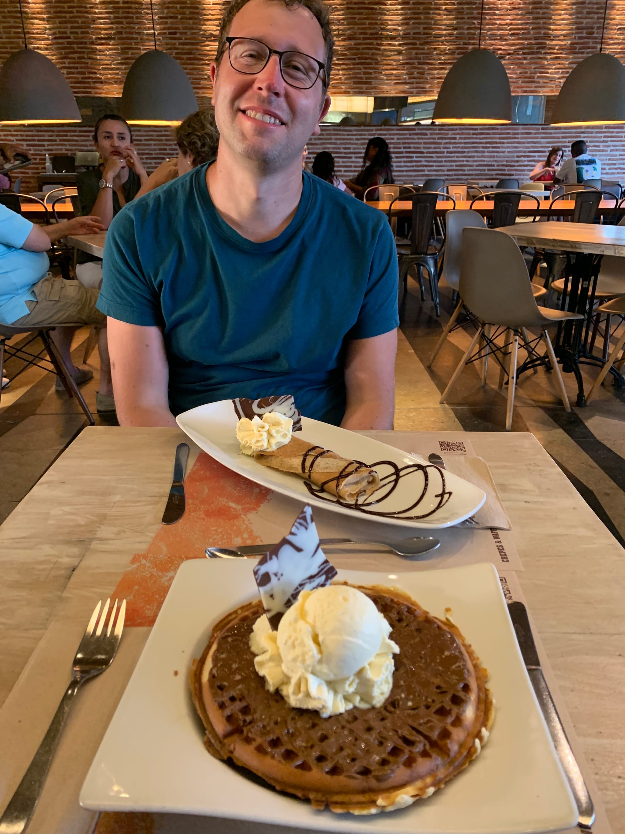 Leckere Crêpes & Waffel