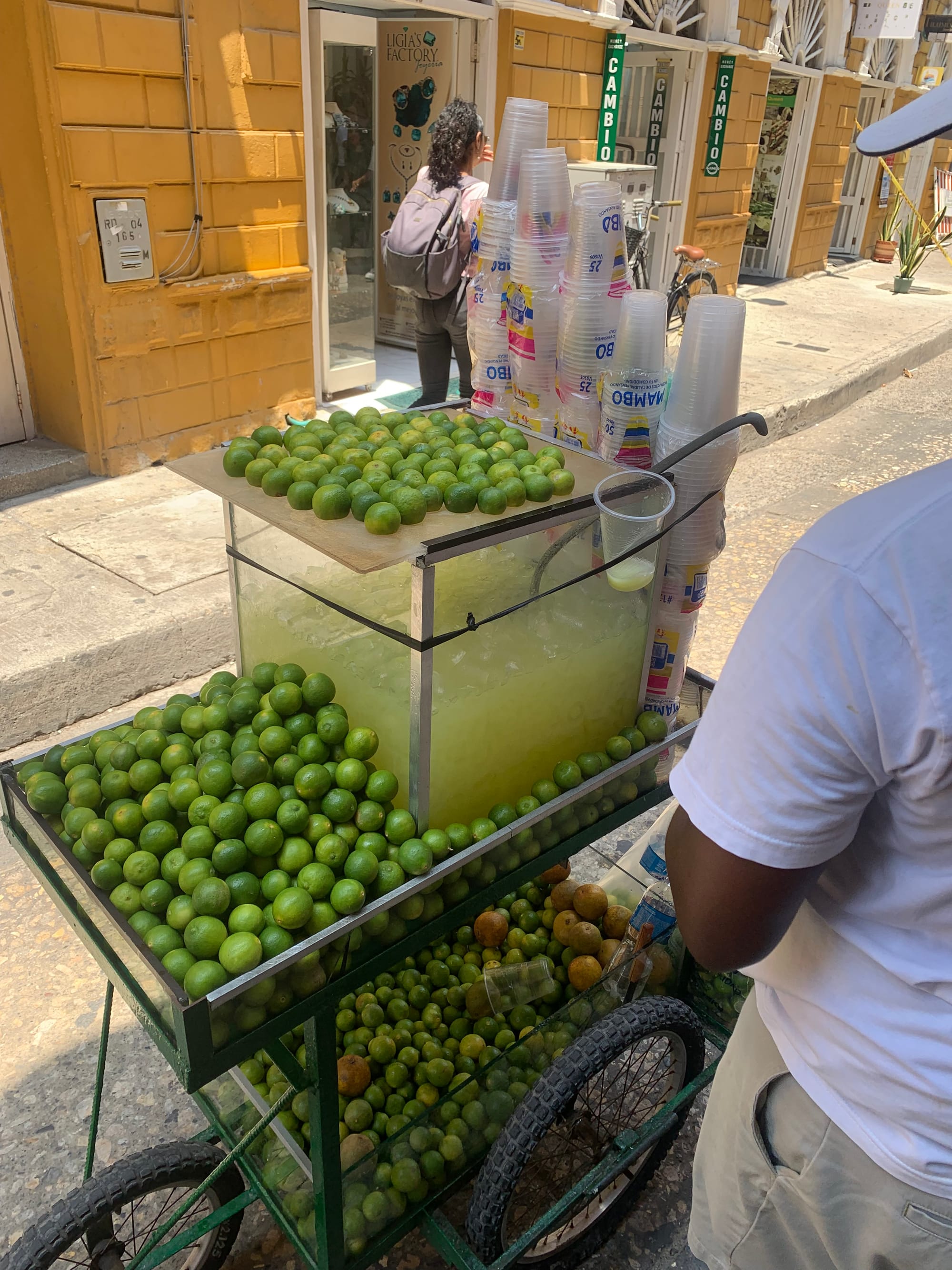 Frische Limettenlimonade