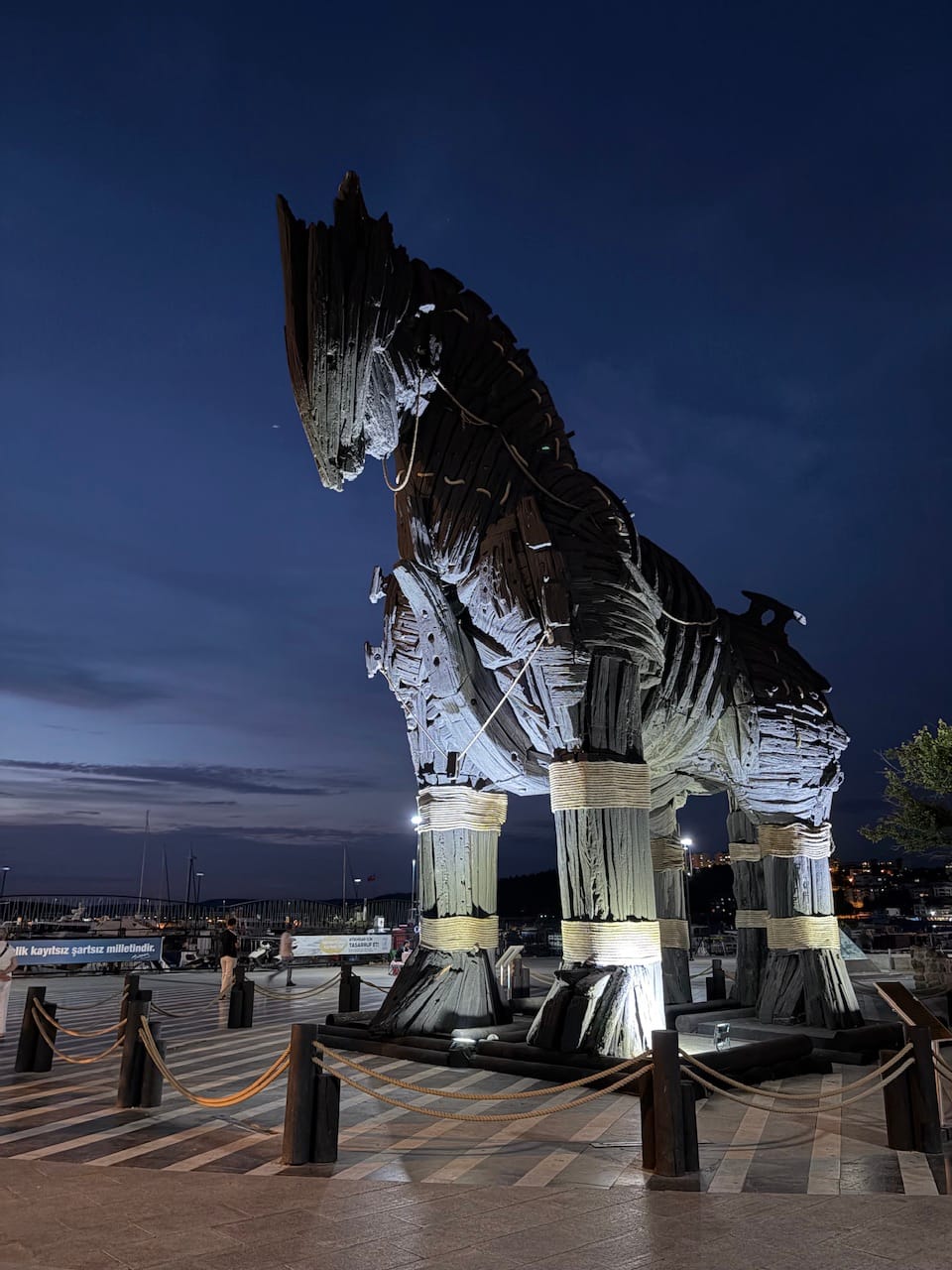 trojanisches Pferd in Çanakkale